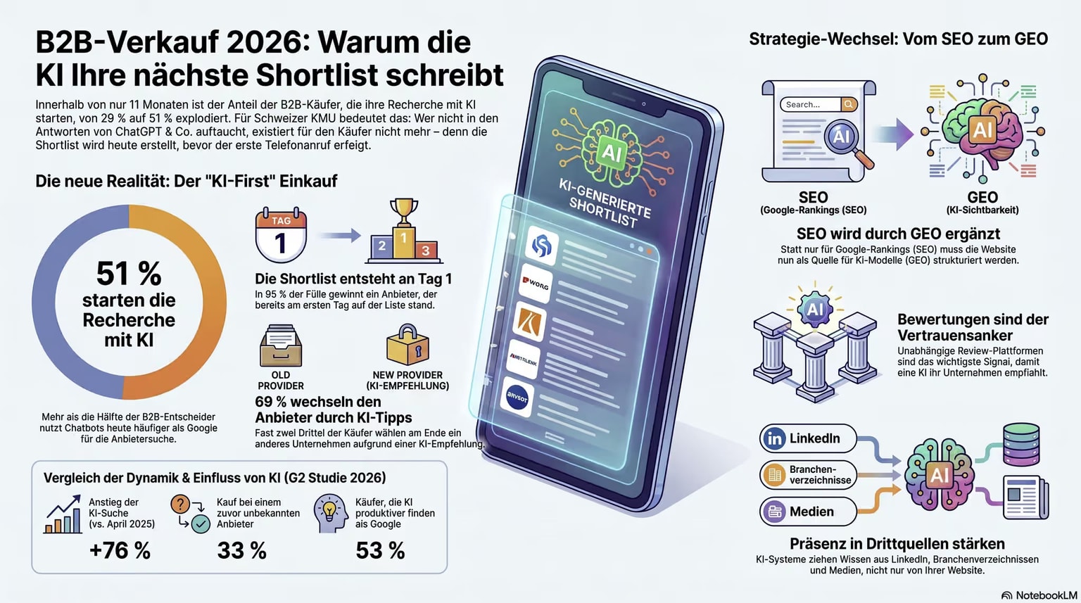 G2 The Answer Economy 2026 — Kernzahlen zum B2B-Käuferverhalten mit KI